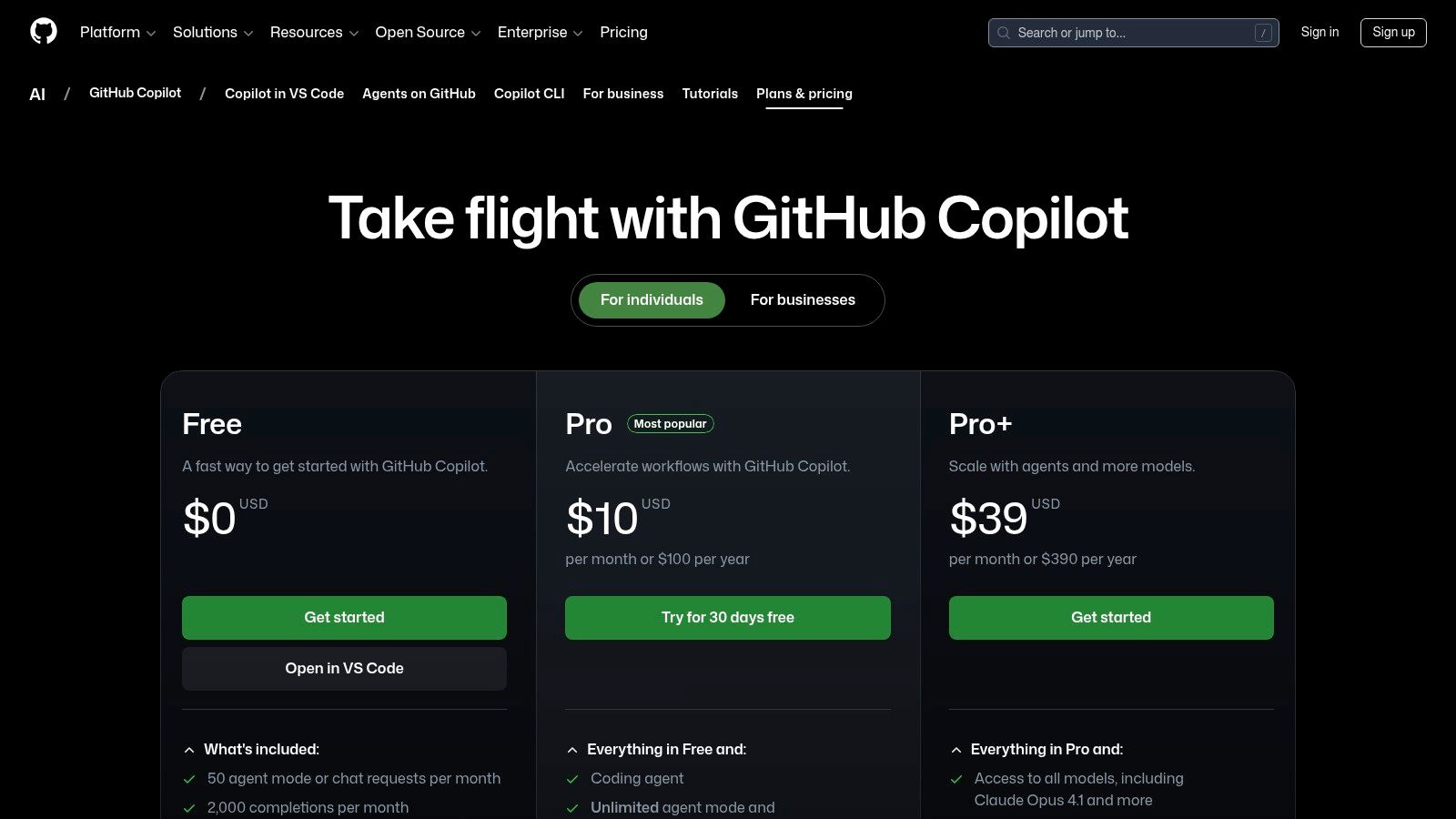 GitHub Copilot (Pull Request AI features)