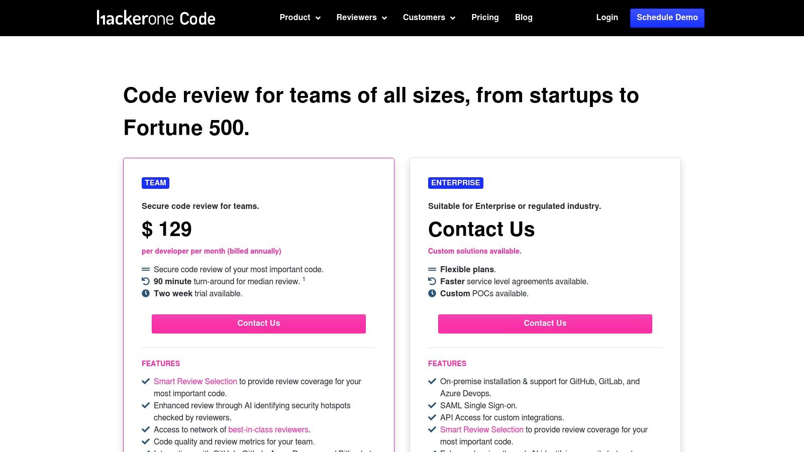 PullRequest (HackerOne Code) – AI-triaged, human-validated code reviews